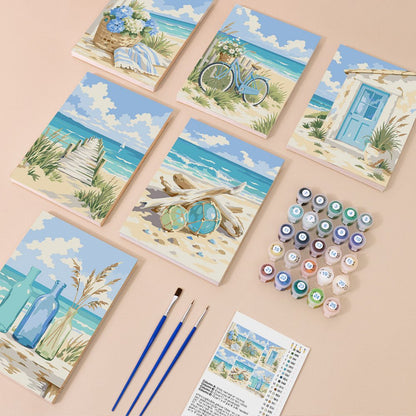 Everything in the Dune Breezes mini painting kit