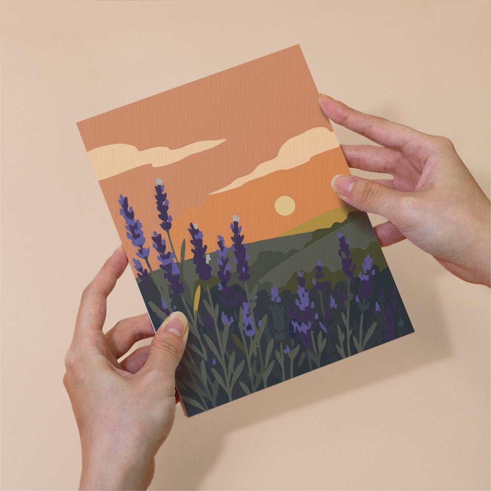 Dusk Silhouettes mini painting set