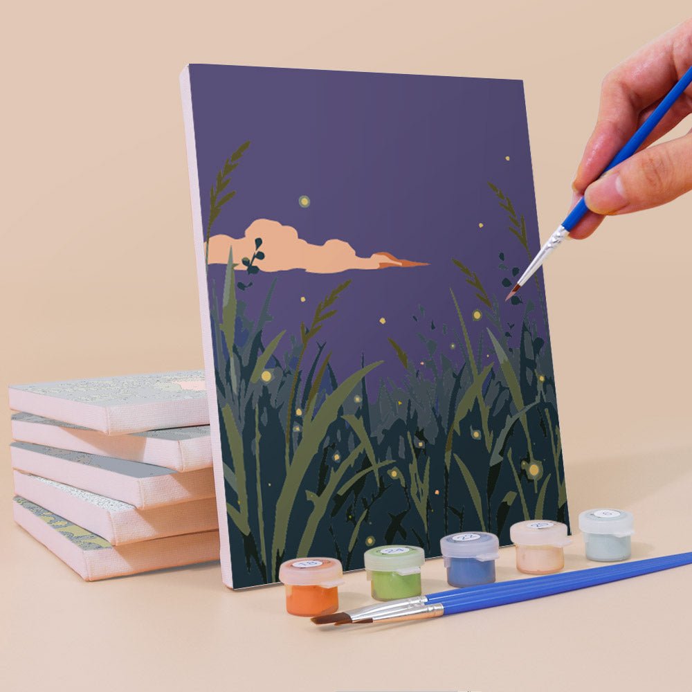 Dusk Silhouettes mini painting set