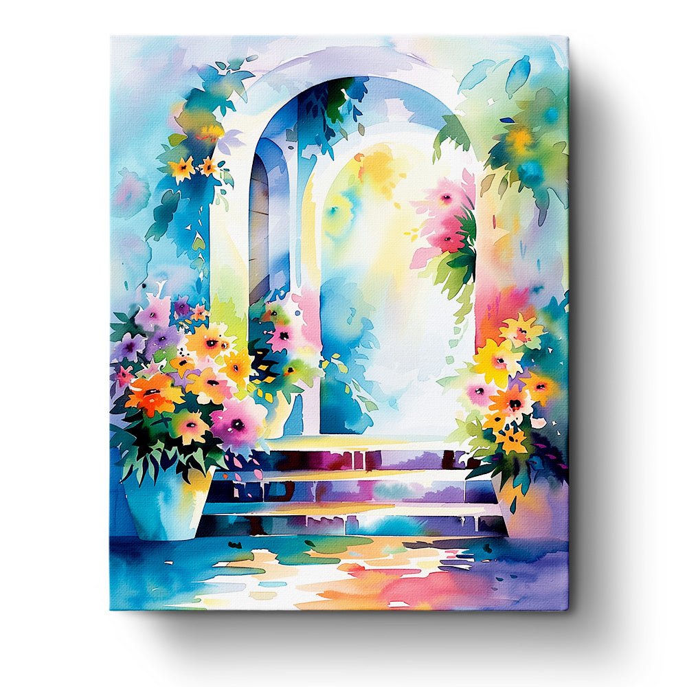 Enchanted Garden Archway - Bohemian Vibes - Judy Paint
