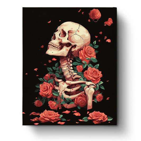 Eternal Bouquet - Skeleton - Judy Paint