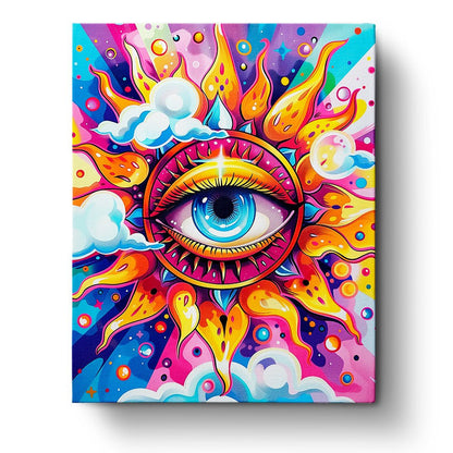 Eternal Eye of Mindfulness - Meditation - Judy Paint