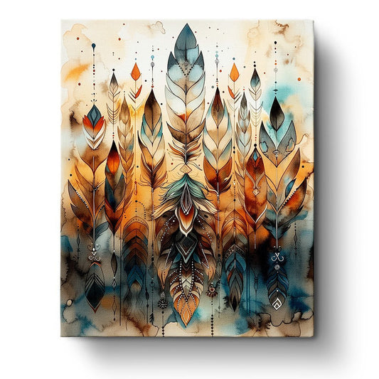 Ethereal Feathers - Bohemian Vibes - Judy Paint