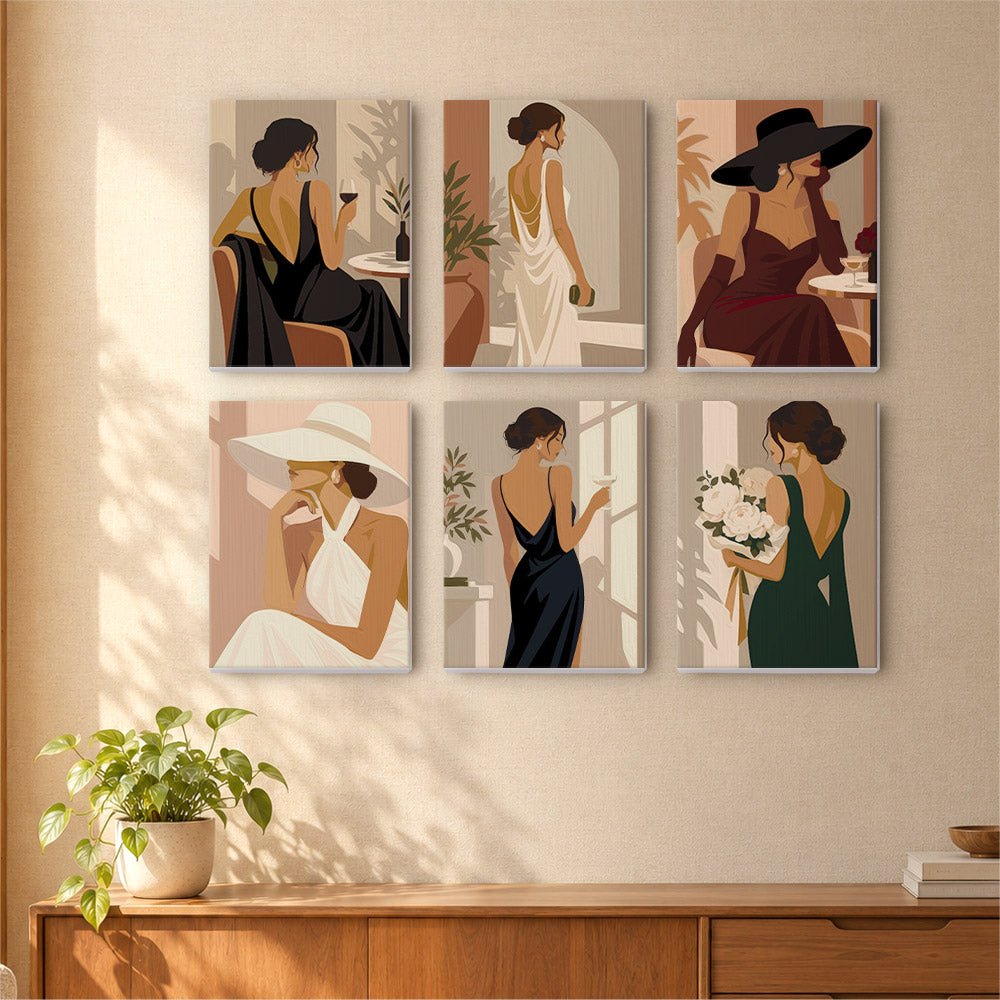 Evening Elegance mini painting set