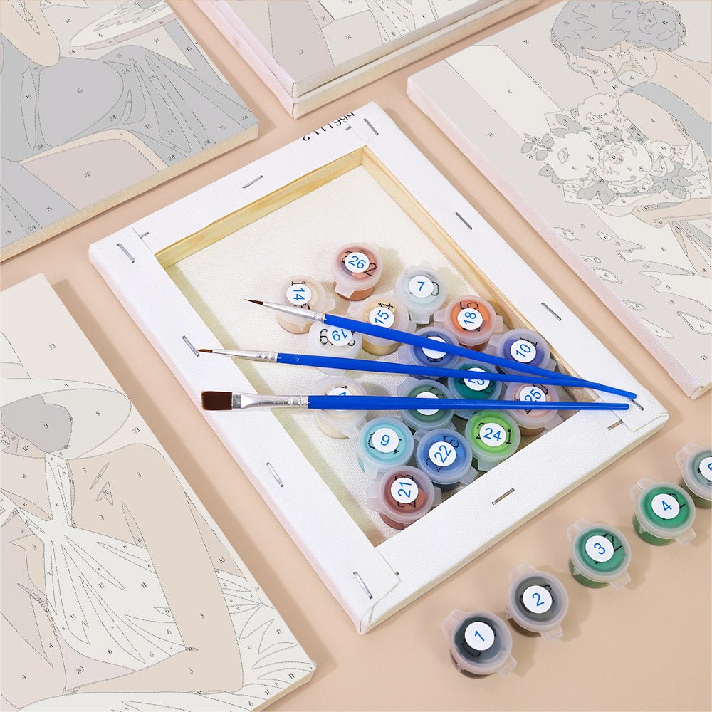 Evening Elegance mini painting set