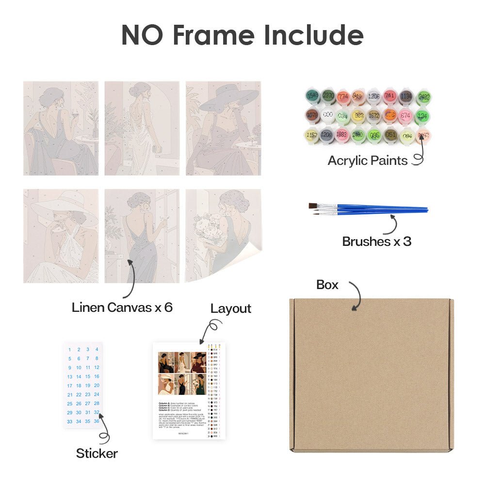 What's included with the no-frame version