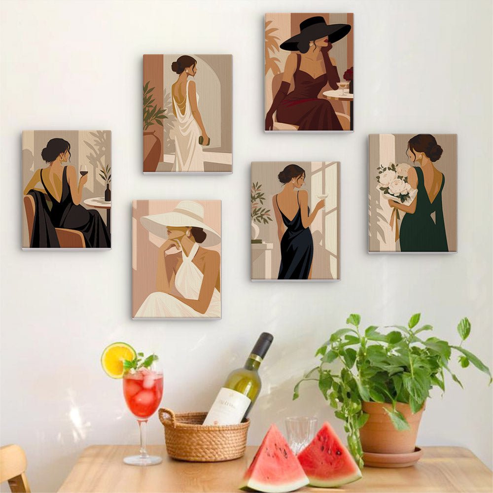 Evening Elegance mini painting set