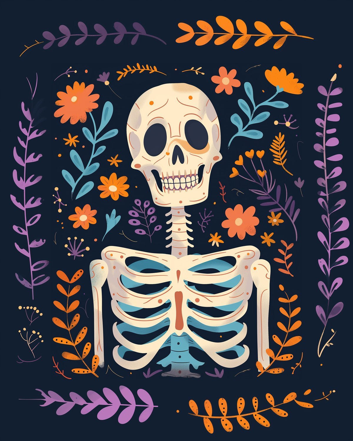 Everlasting Petals - Skeleton - Judy Paint