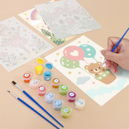 Fairytale Nursery mini painting set