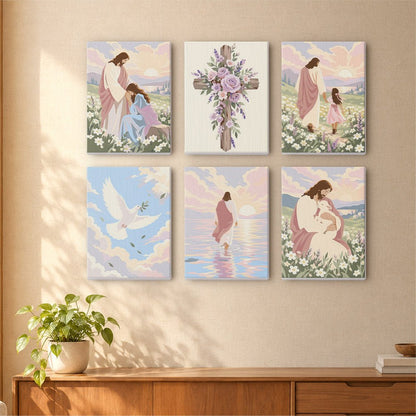 Faith and Grace mini painting set