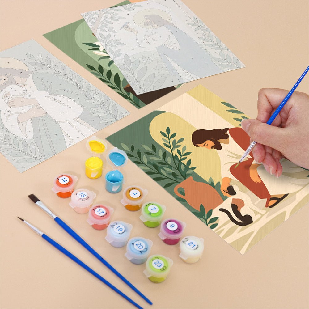 Faithful Moments mini painting set