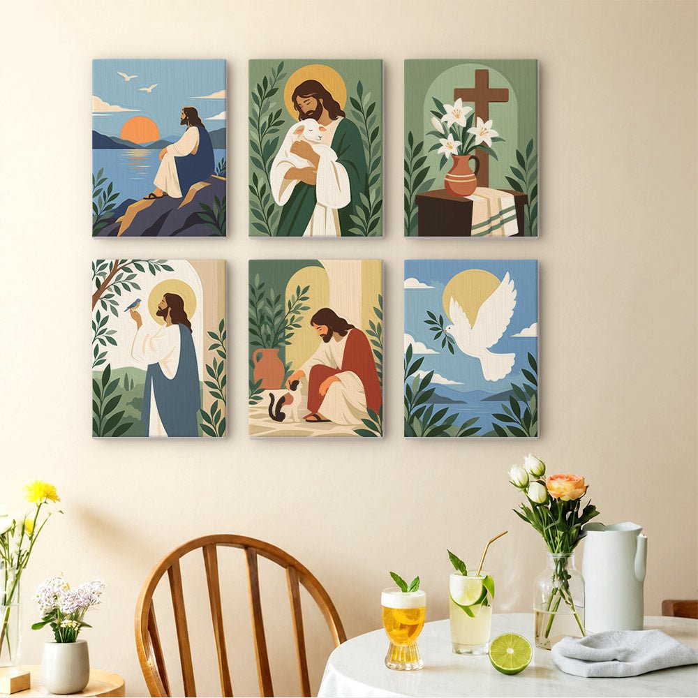 Faithful Moments mini painting set