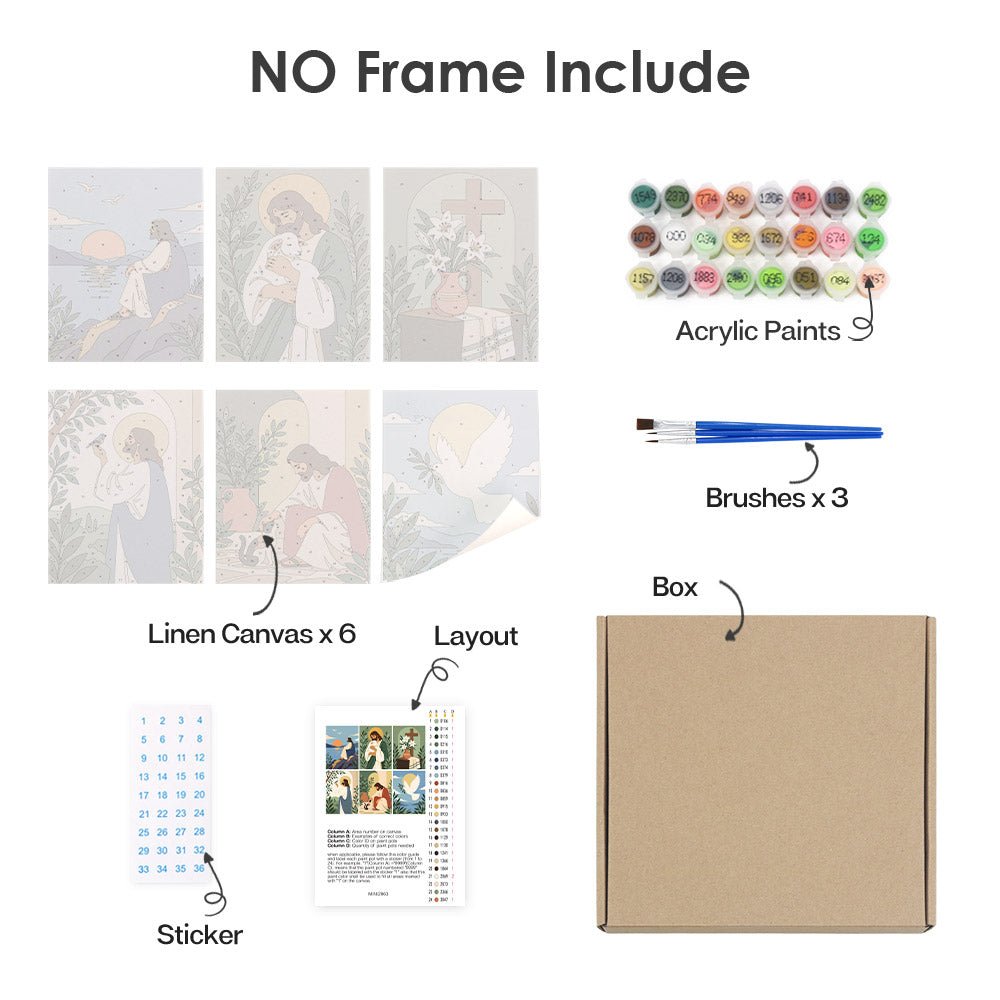 What's included with the no-frame version