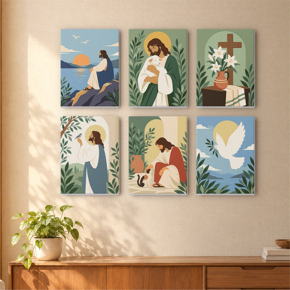 Faithful Moments mini painting set