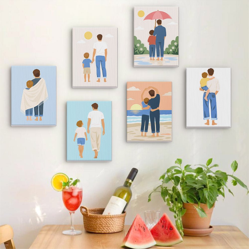 Family Moments mini painting set