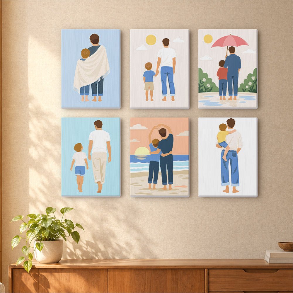 Family Moments mini painting set