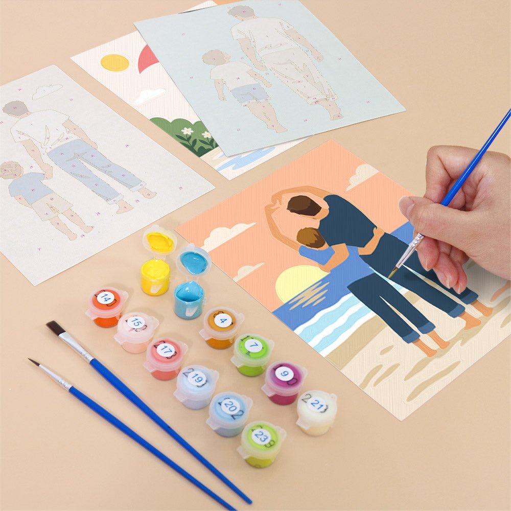 Family Moments mini painting set