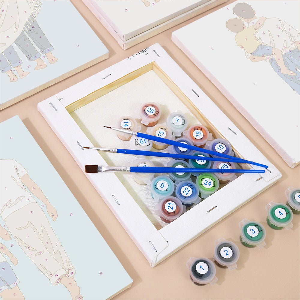 Family Moments mini painting set