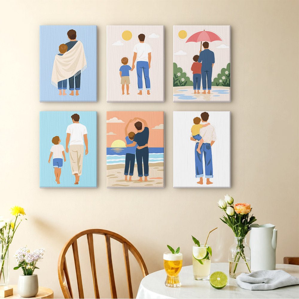 Family Moments mini painting set