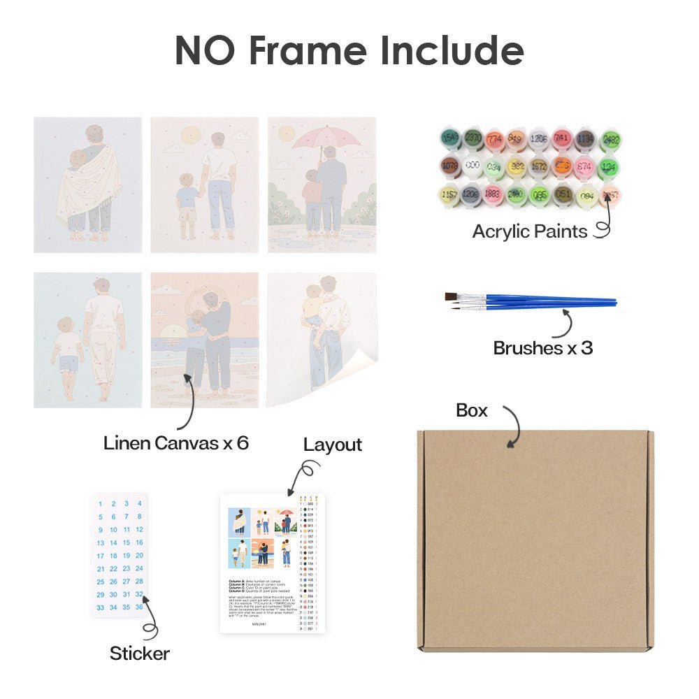 What's included with the no-frame version