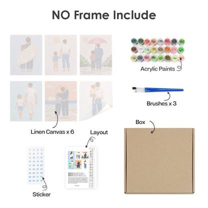 What's included with the no-frame version