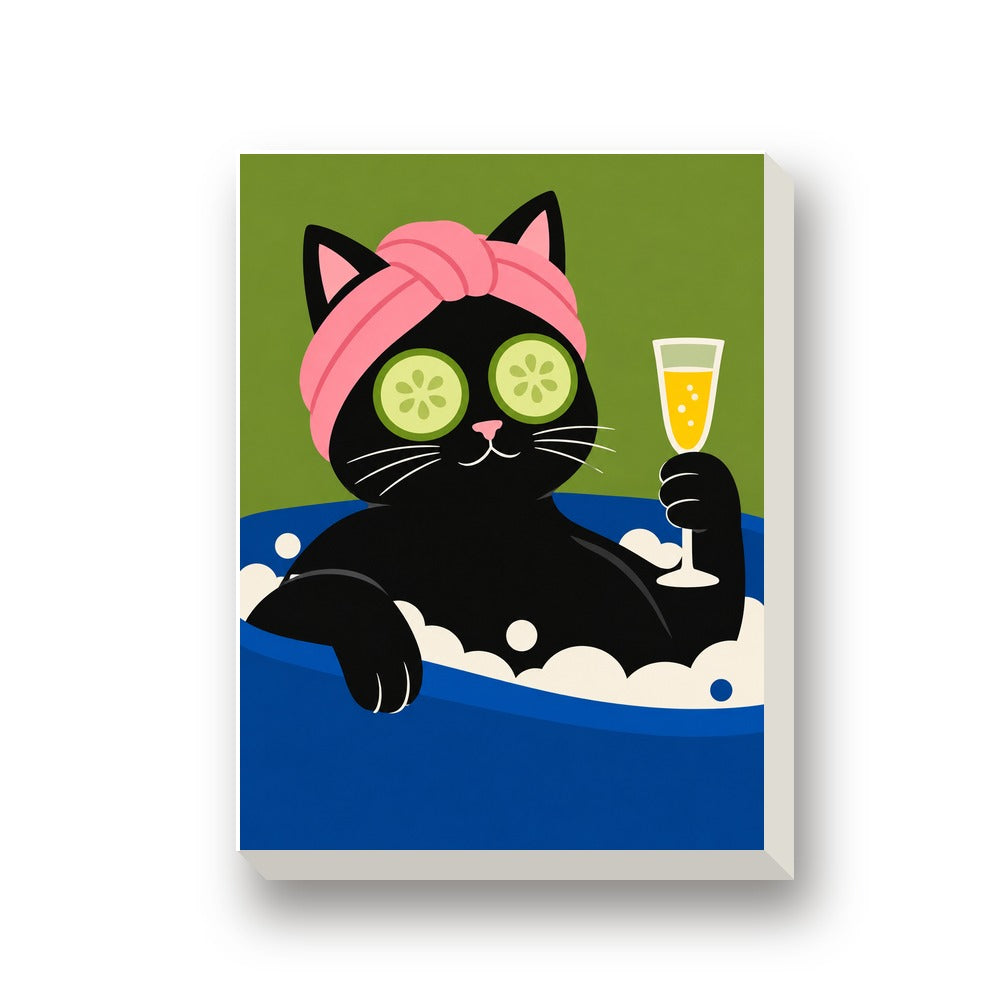 Fancy Feline Nights mini painting set