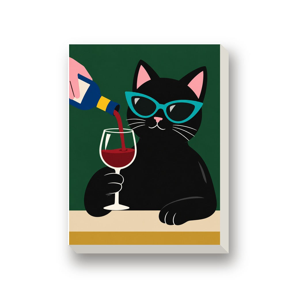 Fancy Feline Nights mini painting set