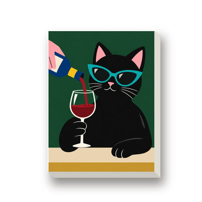 Fancy Feline Nights mini painting set