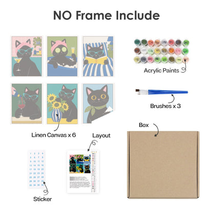 What's included with the no-frame version