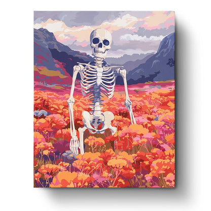 Field of Bones - Skeleton - Judy Paint