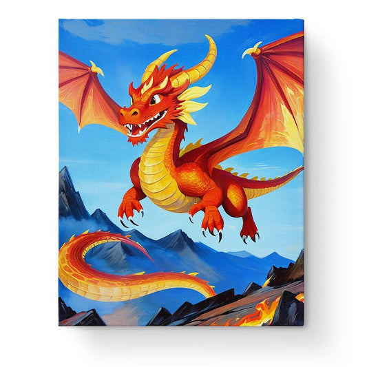 Fiery Dragon Adventure - Kids - Judy Paint