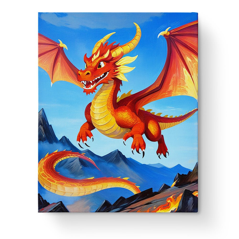 Fiery Dragon Adventure - Kids - Judy Paint
