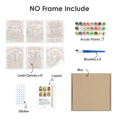 What's included with the no-frame version