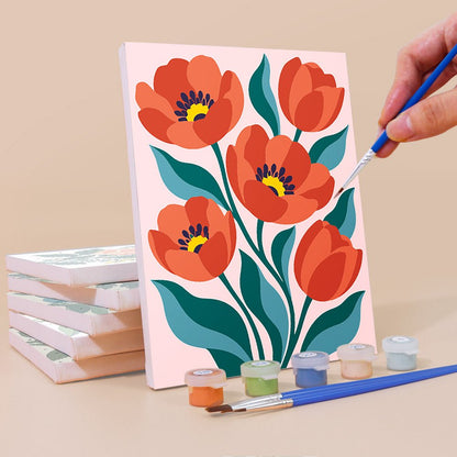 Floral Abundance mini painting set