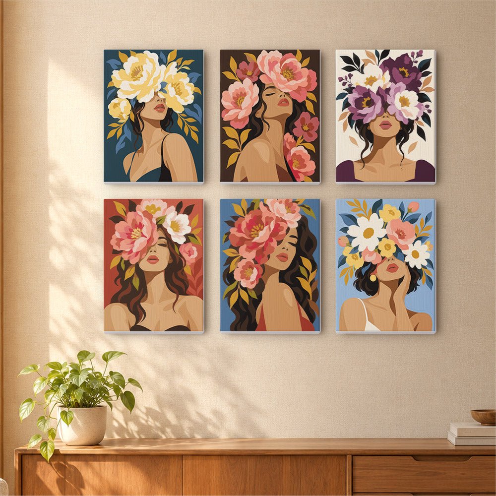 Floral Muses mini painting set