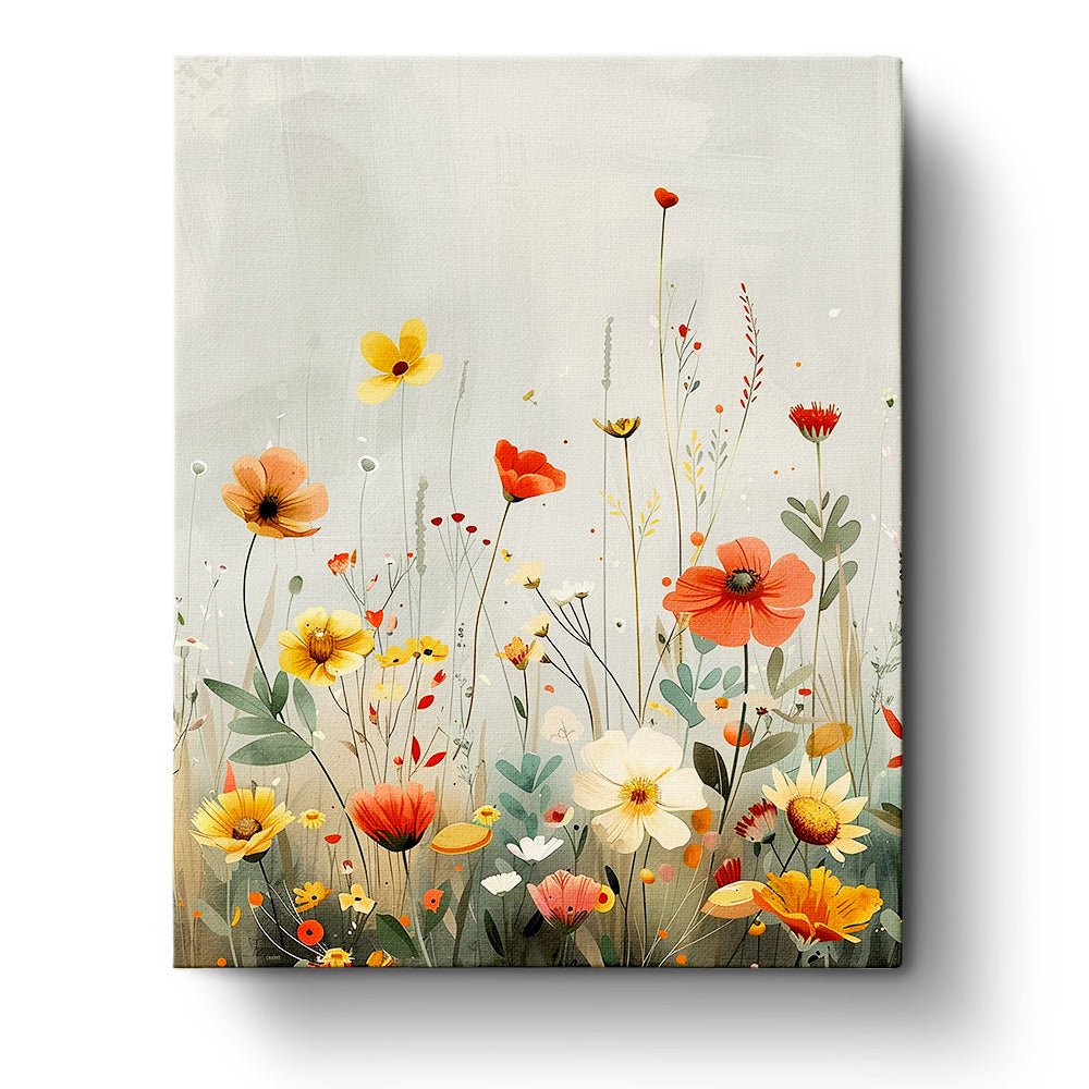 Floral Serenity - Bohemian Vibes - Judy Paint