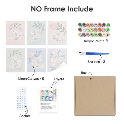 What's included with the no-frame version