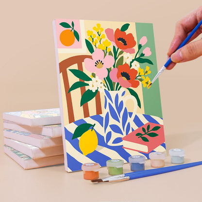 Flower Table Feast mini painting set
