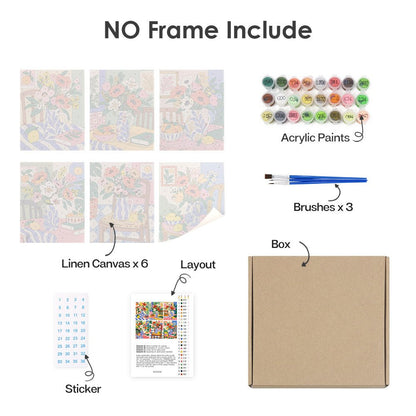 What's included with the no-frame version