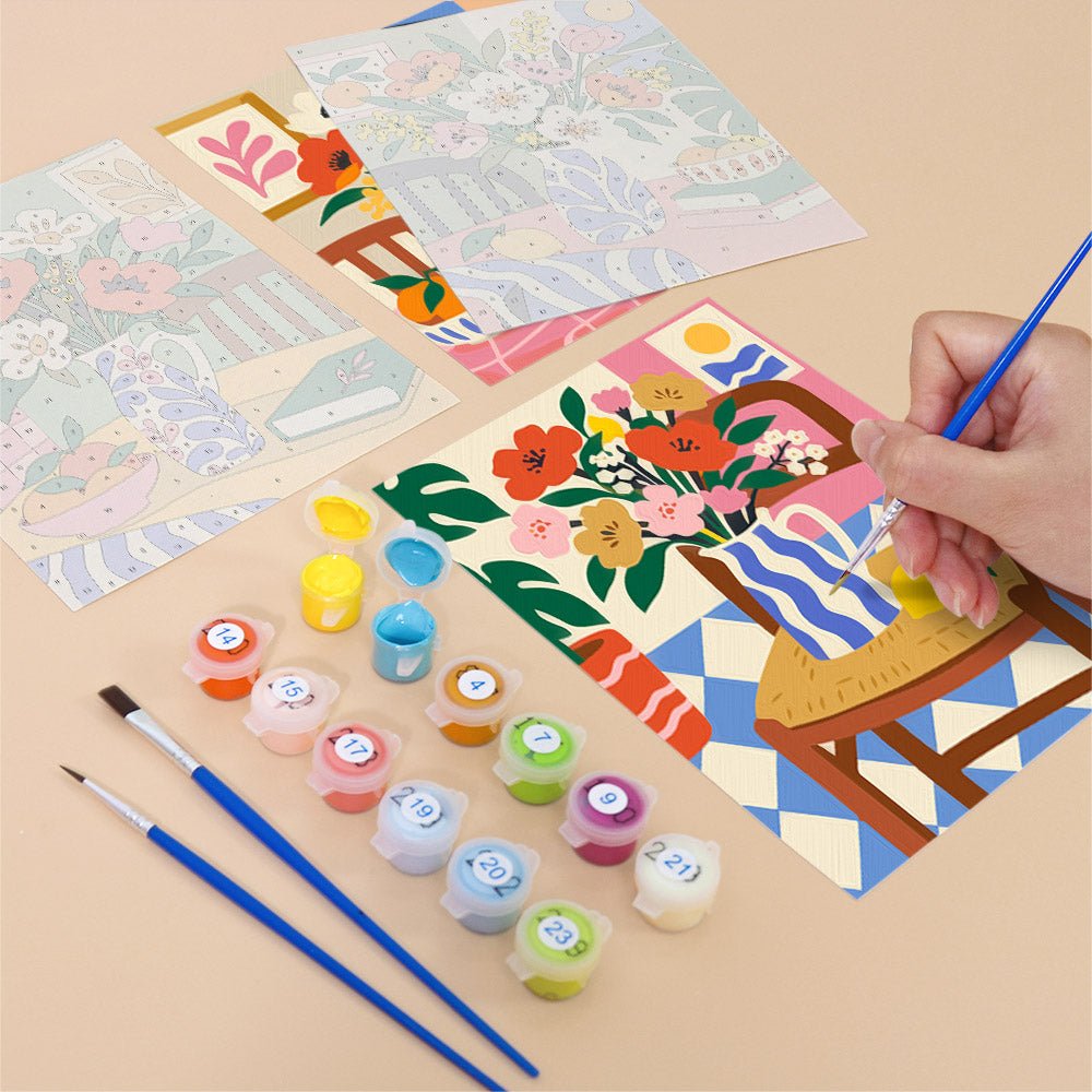 Flower Table Feast mini painting set