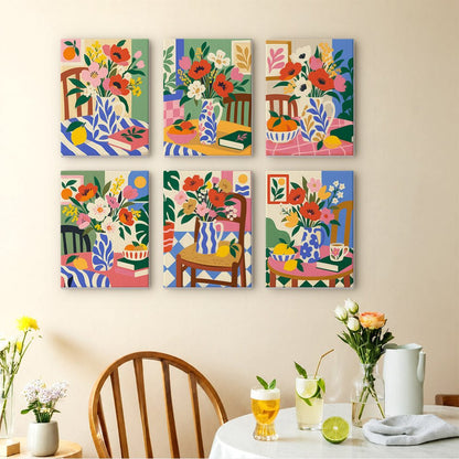 Flower Table Feast mini painting set