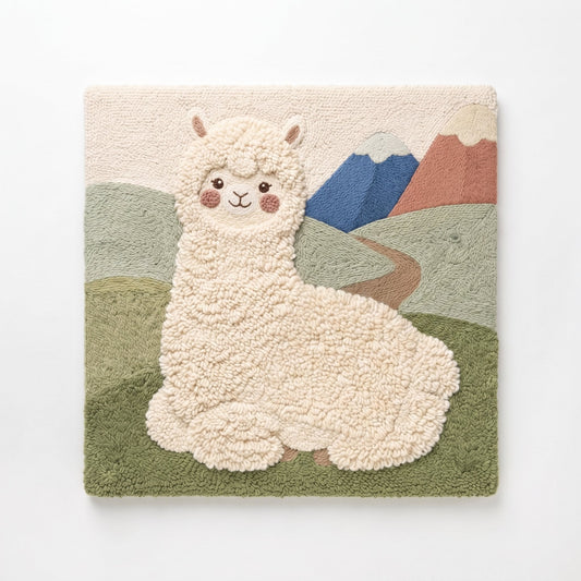 Fluffy Alpaca - Square Edition - Judy Paint