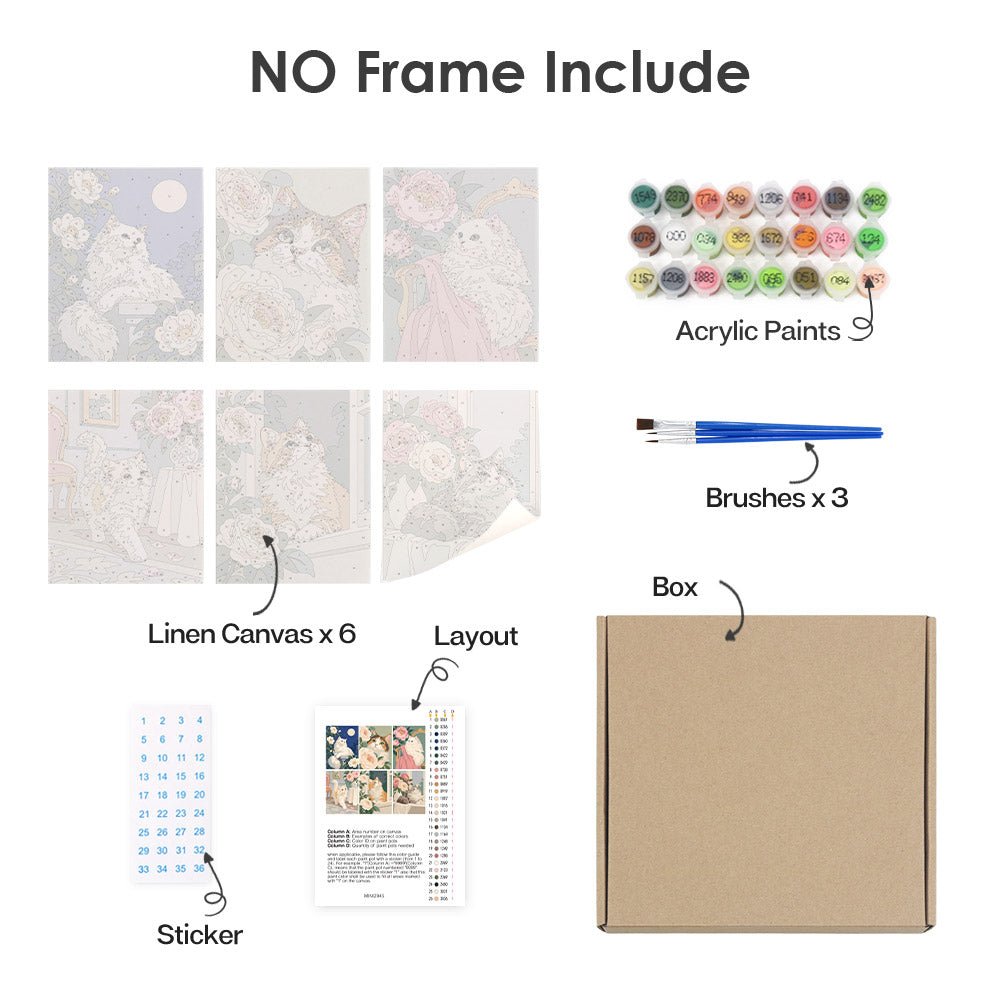 What's included with the no-frame version