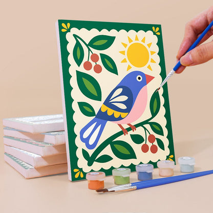 Folk Art Stamps mini painting set