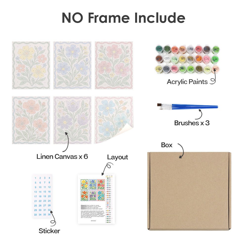 What's included with the no-frame version