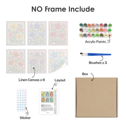 What's included with the no-frame version
