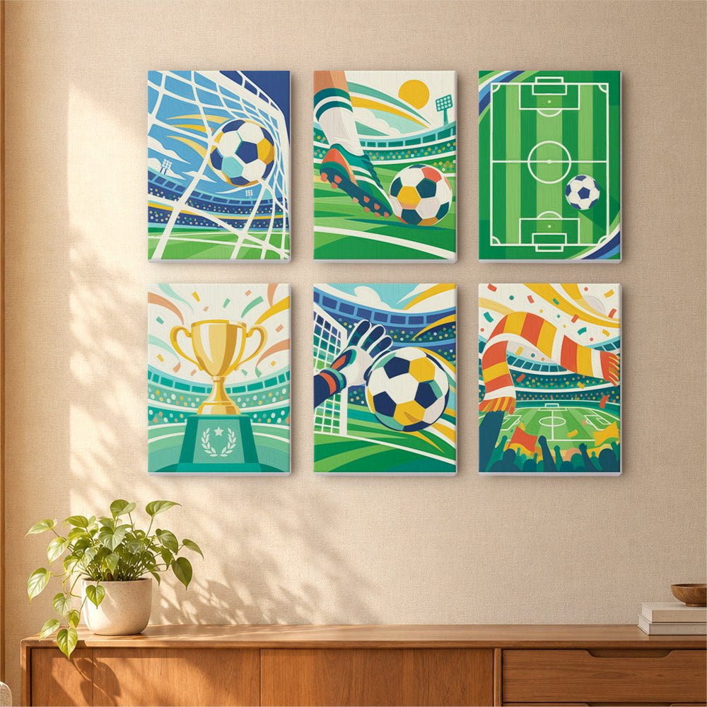 Football Fever mini painting set