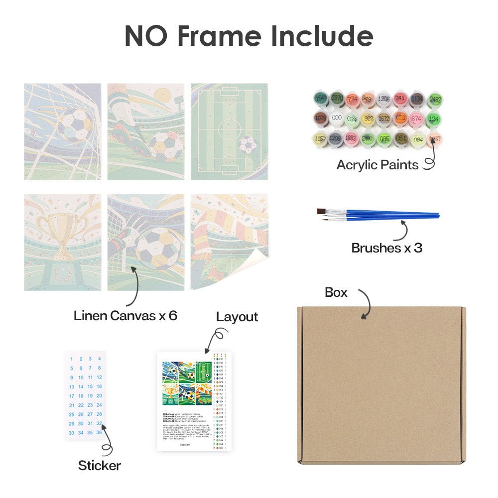 What's included with the no-frame version