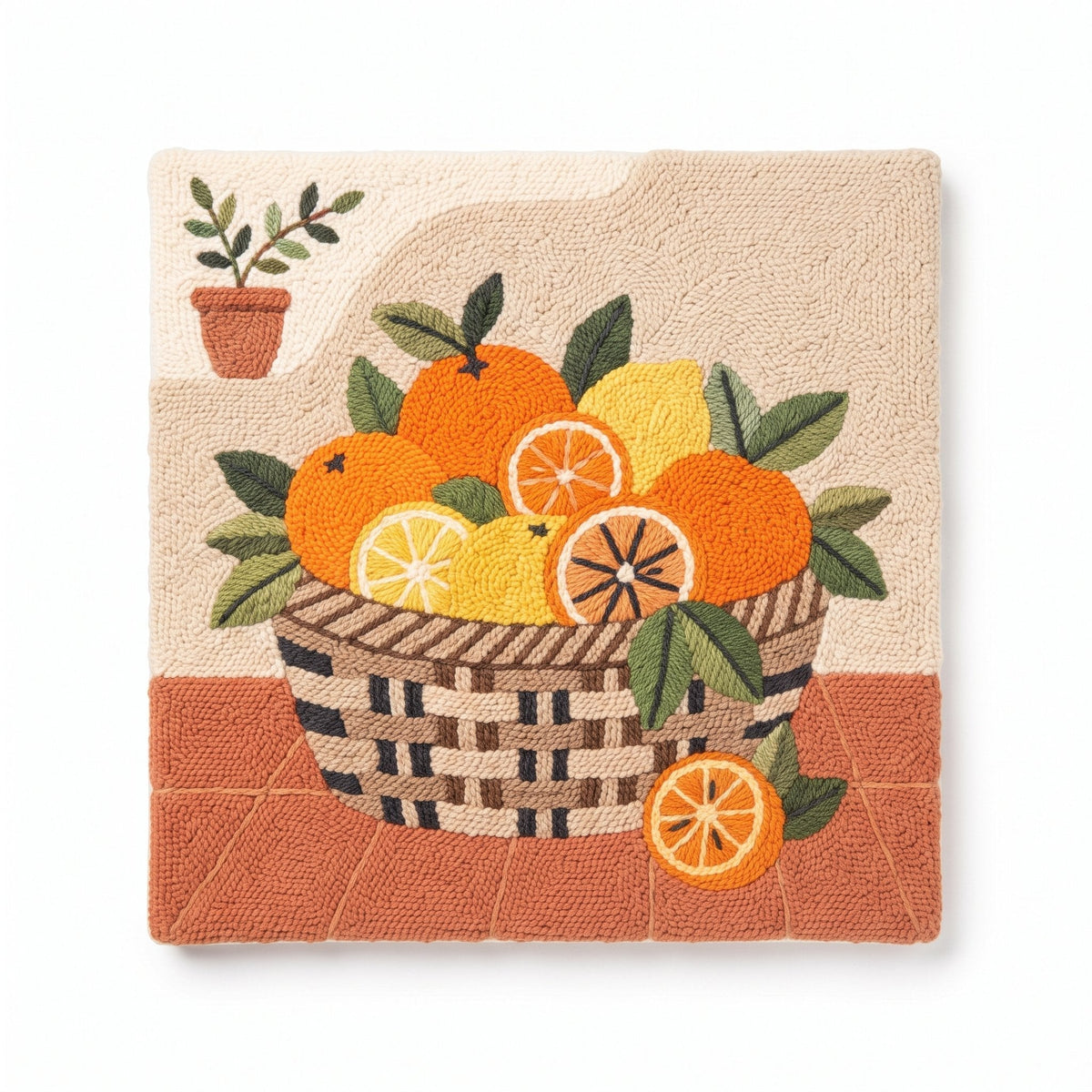 Fresh Citrus Basket - Square Edition - Judy Paint