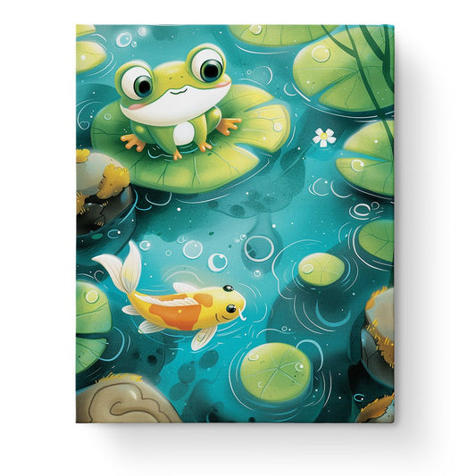 Frog and Fish Pond - Kids - Judy Paint